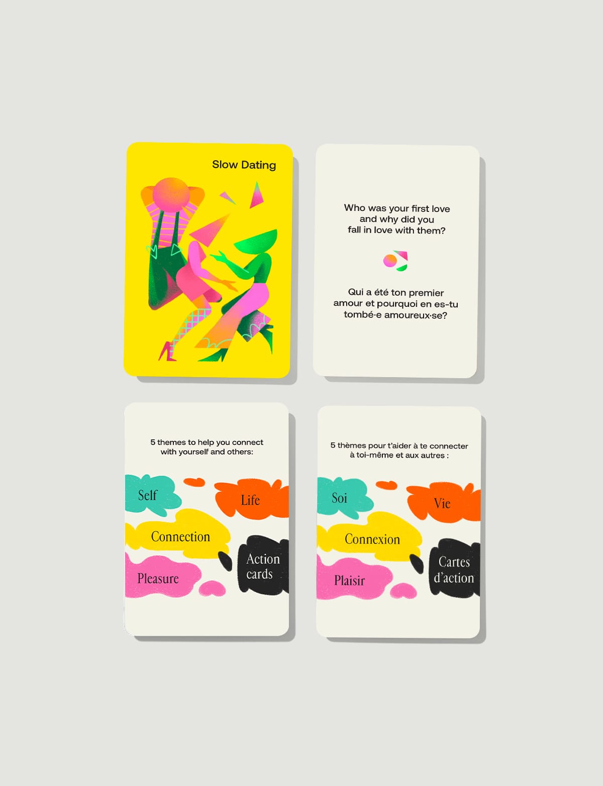 Slow Dating for all humans - Afterglo Slow Dating for all humans card game