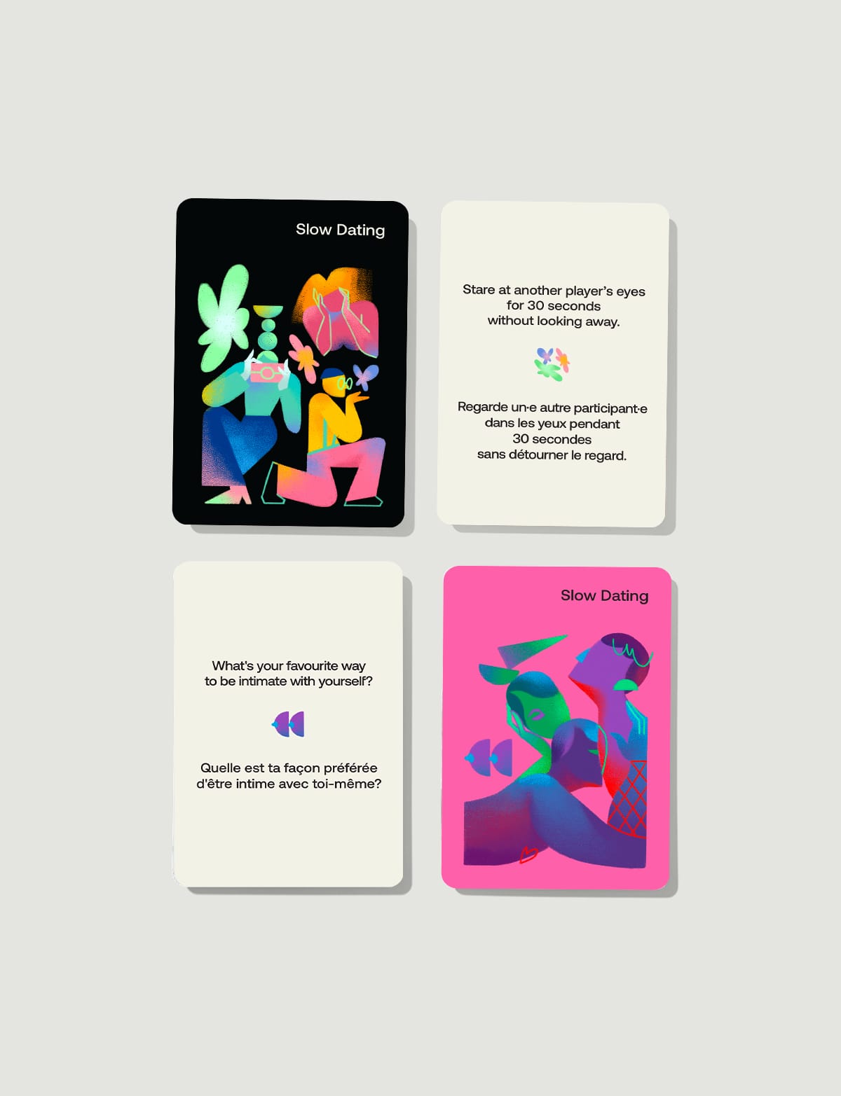 Slow Dating for all humans - Afterglo Slow Dating for all humans card game