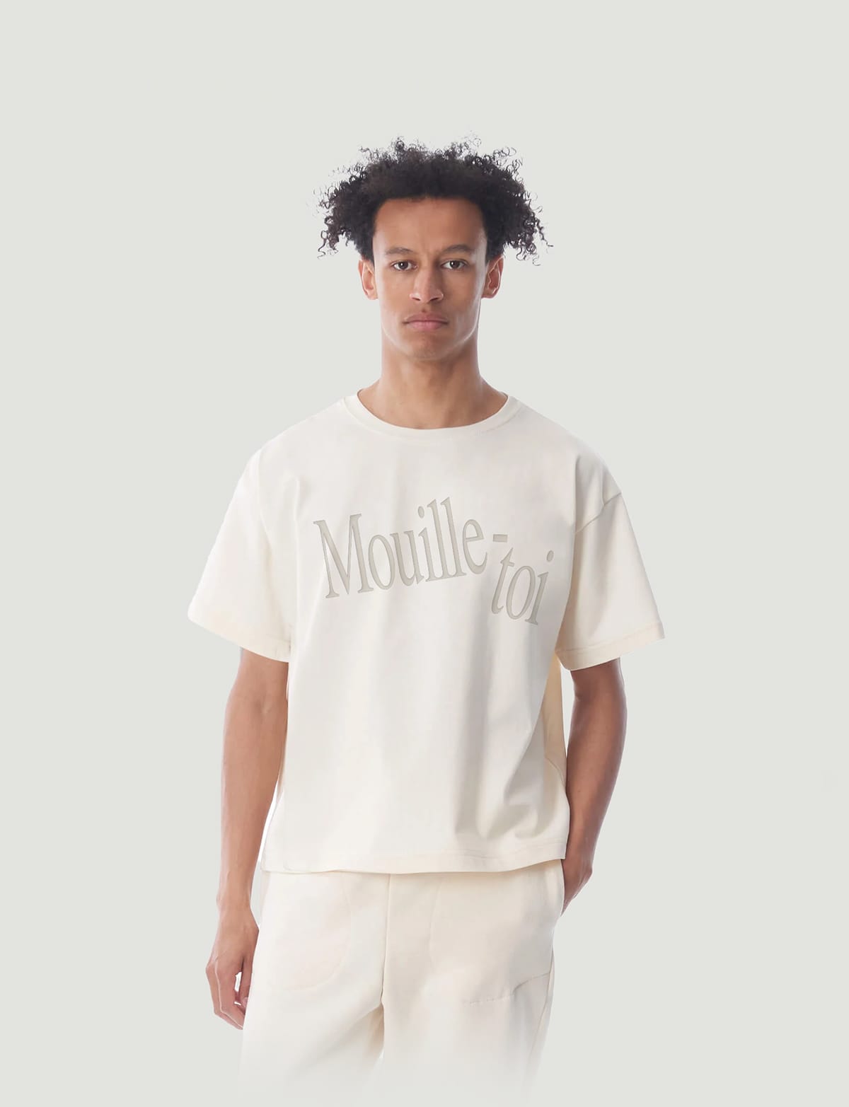 Wet T-Shirt - Vazzi Mouille-toi Boxy Tee • Afterglo